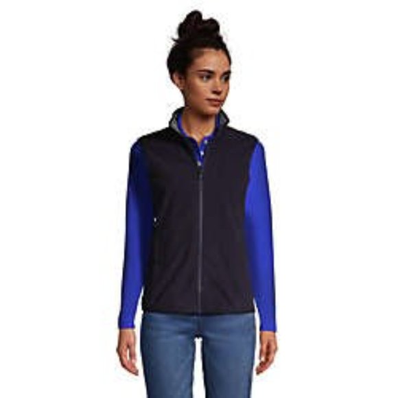 Lands end ladies fleece vest Clearance